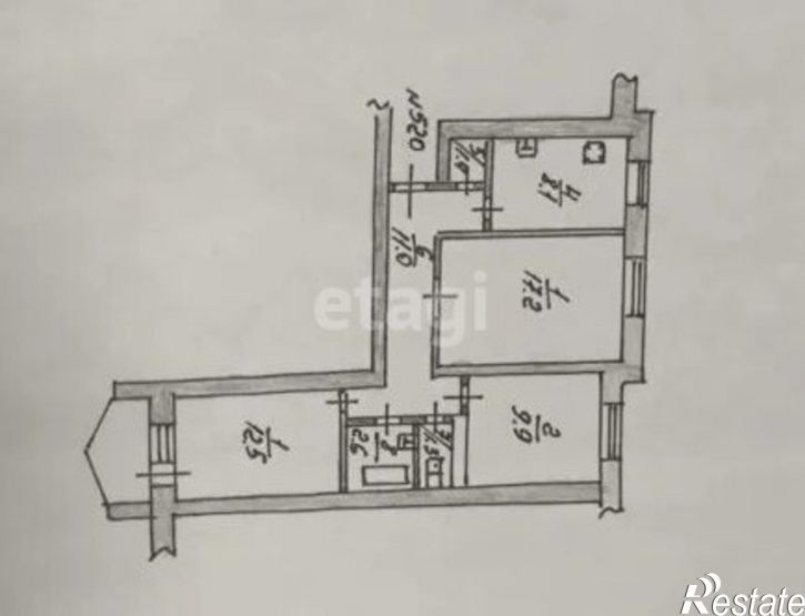 3-комн квартира ул Литейная, 32,  д. 32