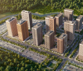 1-комн, 30 кв м, этаж 15/22 