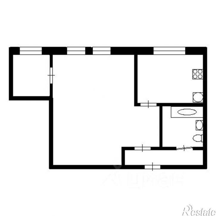 2-комн квартира Пушкинская улица, 57,  д. 57