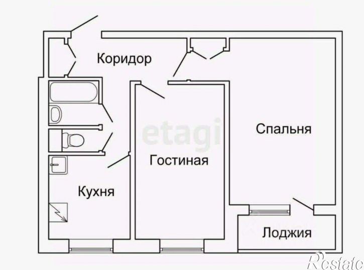 2-комн квартира 6-й Полюсный проезд, 21,  д. 21