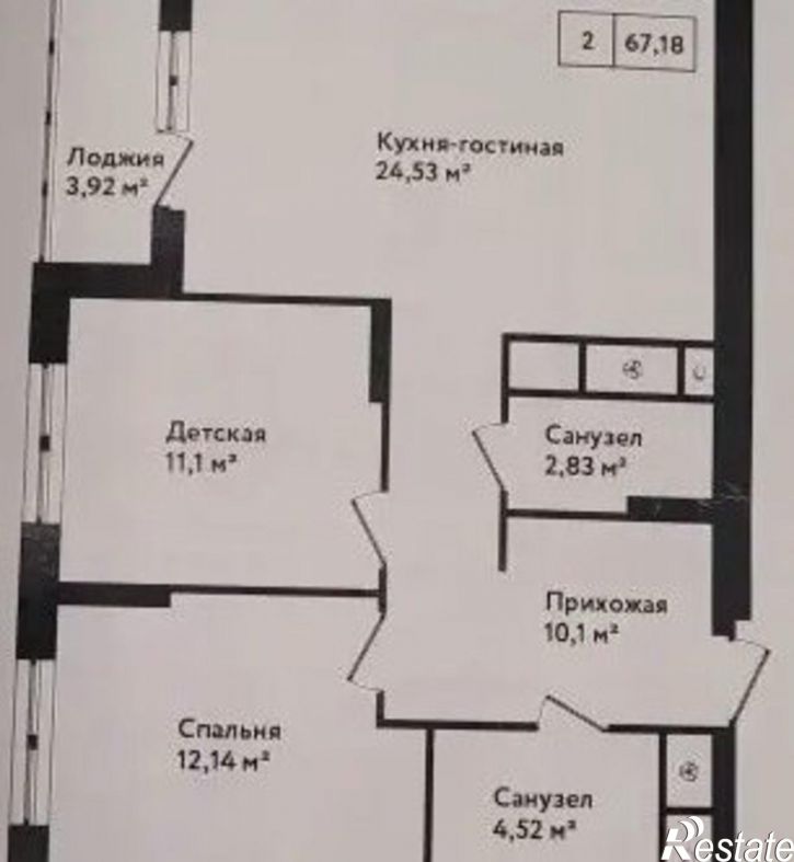 3-комн квартира улица Седова, 26 к1,  д. 26 к1