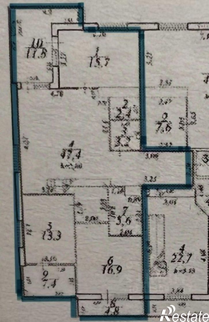 6-комн квартира улица Свободы, 56А,  д. 56А