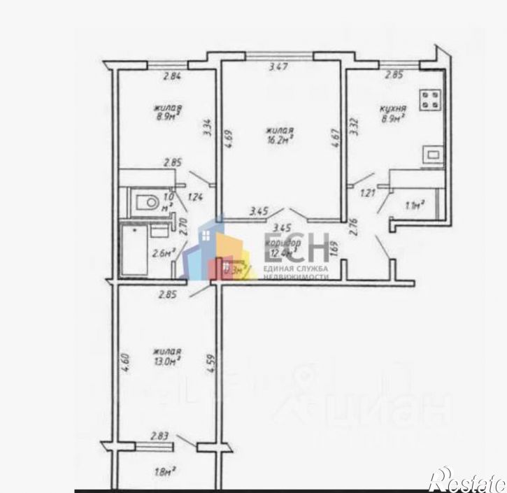 3-комн квартира улица Кауля, 31,  д. 31