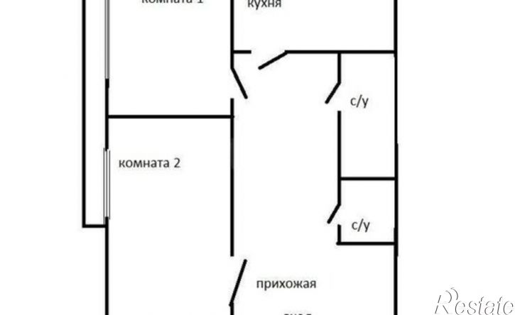 2-комн квартира улица Льва Толстого, 117,  д. 117