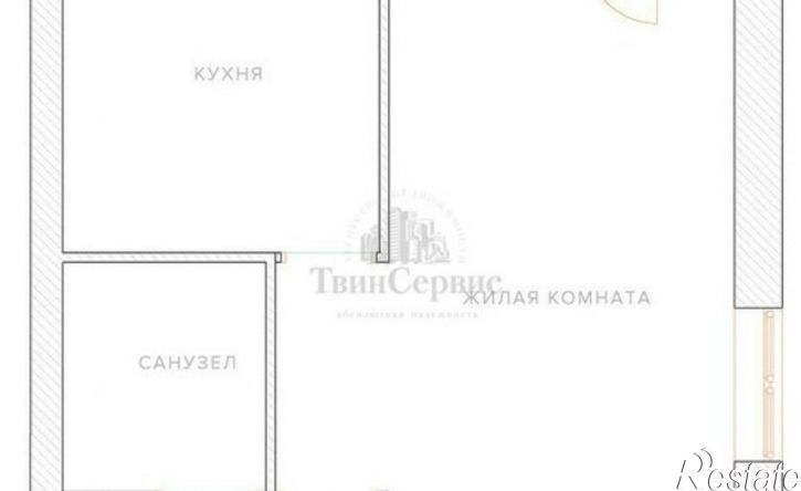 1-комн квартира улица Галкина, 34,  д. 34