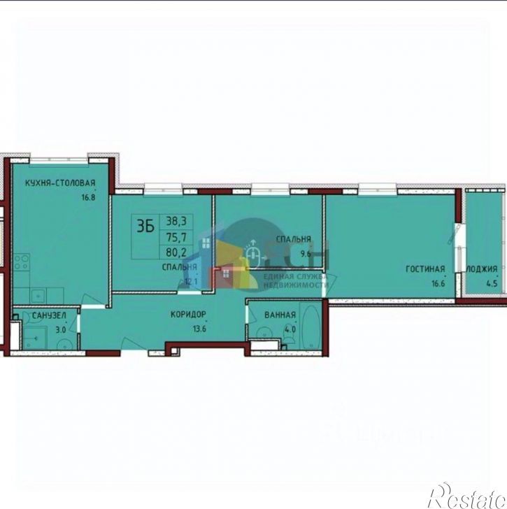 3-комн квартира улица Аркадия Шипунова, 1,  д. 1
