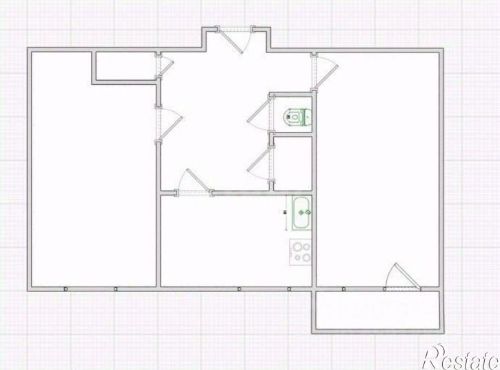 2-комн квартира улица Пушкина, 8,  д. 8