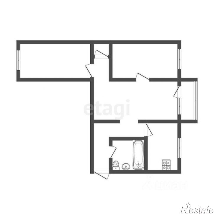 3-комн квартира Красноармейский проспект, 30,  д. 30