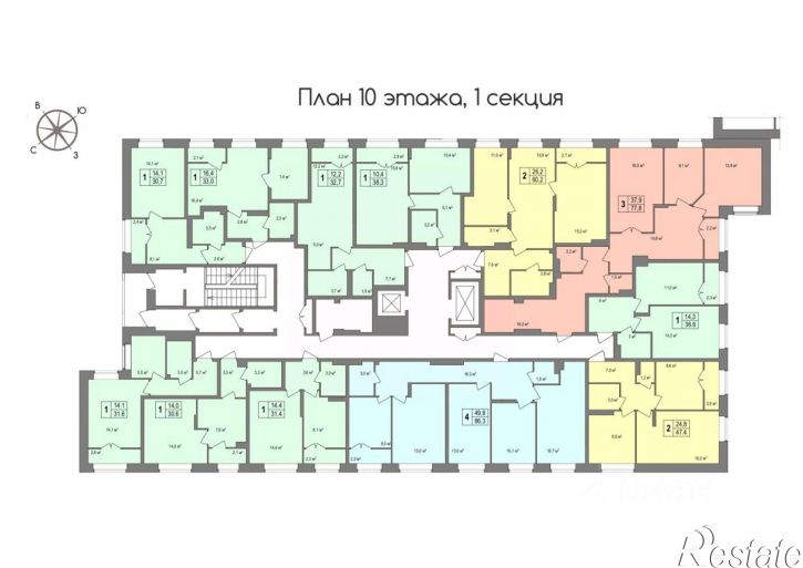 1-комн квартира в новом доме ул Маяковского, 39,  д. 39