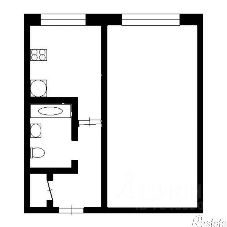 1-комн квартира ул Курковая, 18,  д. 18