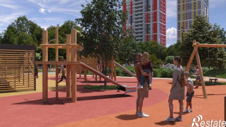 1-комн квартира в новом доме улица Седова, 26к3