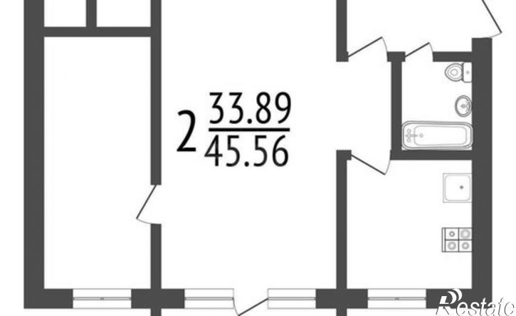 2-комн квартира ул Рязанская, 34 3,  д. 34 3,  к. 3