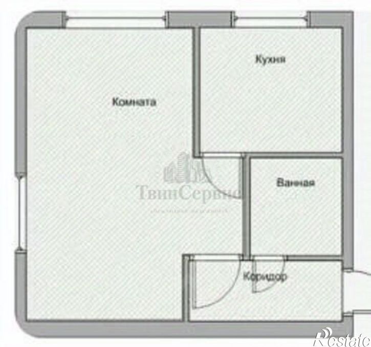 1-комн квартира улица Галкина, 34,  д. 34