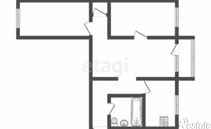 3-комн квартира Гарнизонный пр-д, 2В,  д. 2В