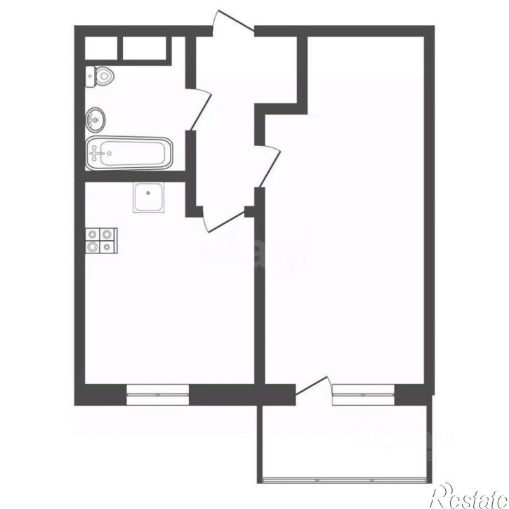 2-комн квартира ул Оборонная, 102Б,  д. 102Б