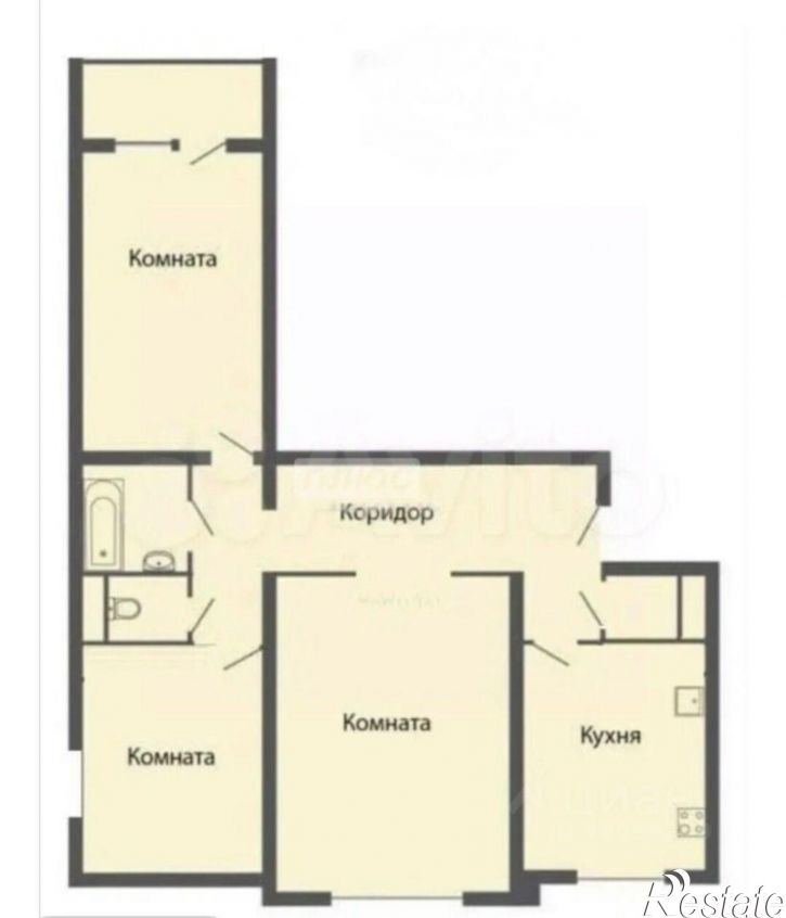 3-комн квартира улица Пузакова, 70,  д. 70