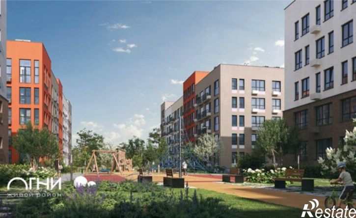 2-комн квартира в новом доме городской округ Тула, посёлок Молодёжный, 6