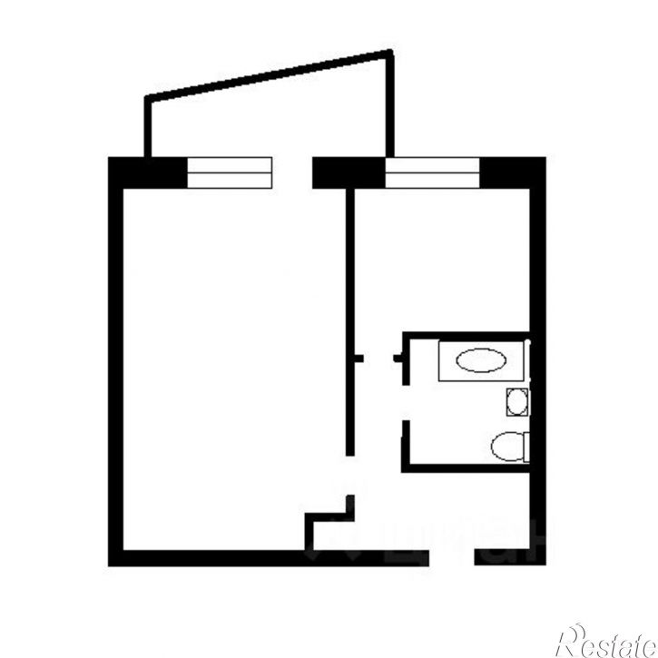 1-комн квартира Рязанская улица, 32 к1,  д. 32 к1