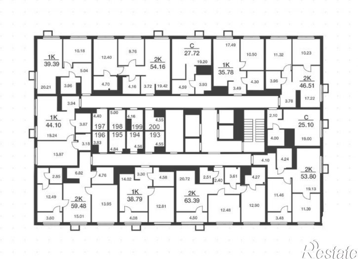 2-комн квартира в новом доме ул Академика Насоновой, 18Б,  д. 18Б