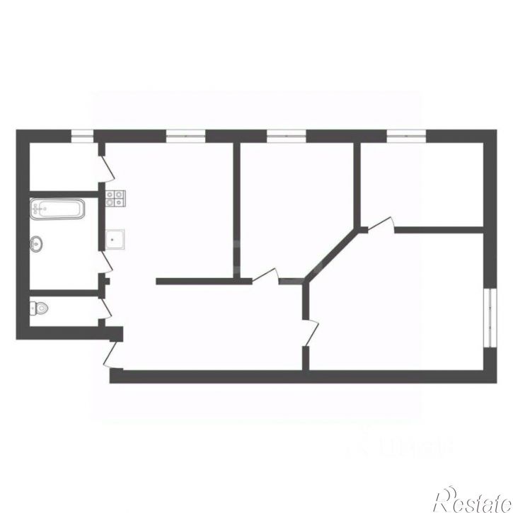 3-комн квартира Рязанская улица, 34 к4,  д. 34 к4
