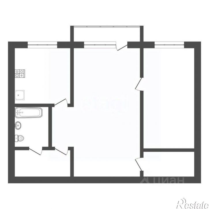 2-комн квартира ул Металлургов, 53,  д. 53