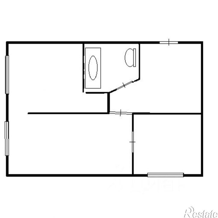 2-комн квартира улица Галкина, 21,  д. 21