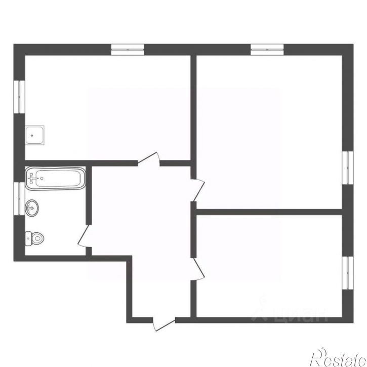 2-комн квартира ул Д.Ульянова, 4,  д. 4