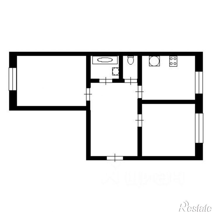 2-комн квартира улица Революции, 28,  д. 28
