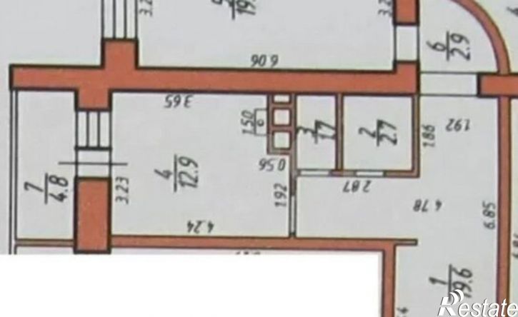 1-комн квартира улица Морозова, 22,  д. 22