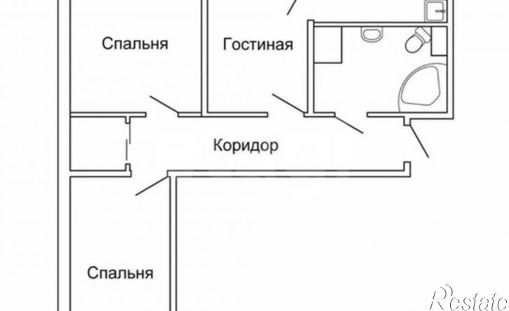3-комн квартира улица Мезенцева, 40,  д. 40