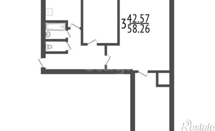 3-комн квартира ул Хомяковская, 25,  д. 25