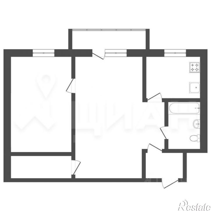 2-комн квартира проспект Ленина, 137Б,  д. 137Б