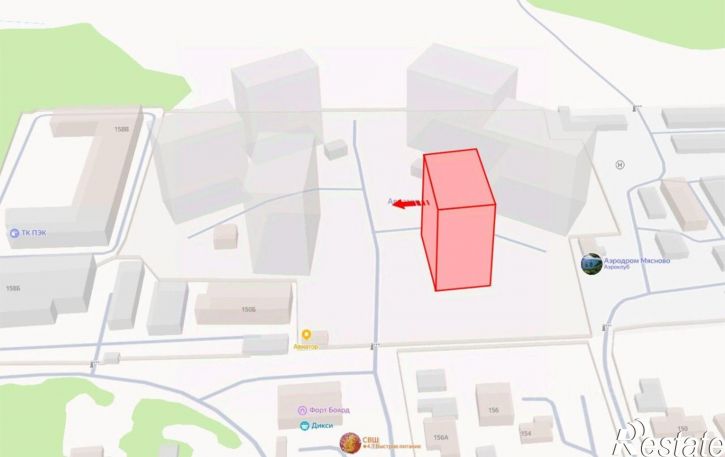 1-комн квартира в новом доме улица Чмутова