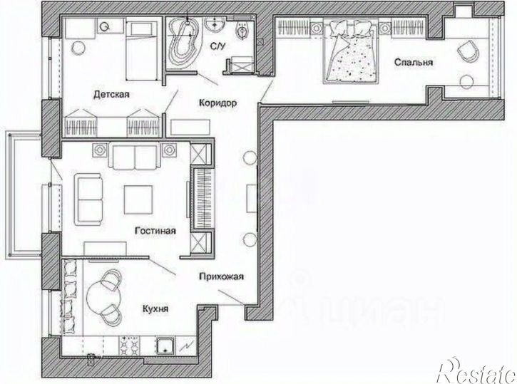 3-комн квартира ул Токарева, 81,  д. 81