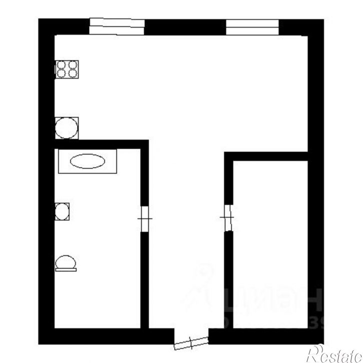 1-комн квартира ул Болдина, 124,  д. 124