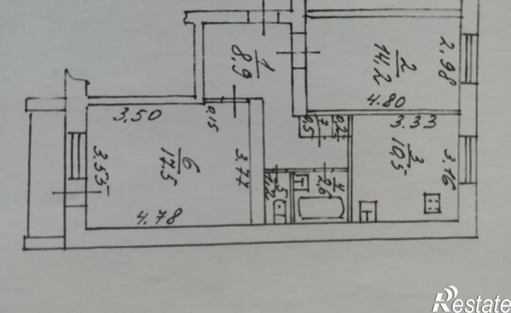 2-комн квартира ул Пушкина, 18,  д. 18