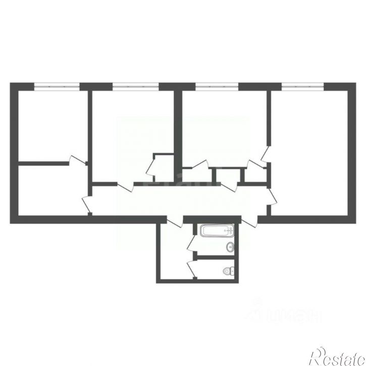 5-комн квартира ул Вересаева, 18,  д. 18