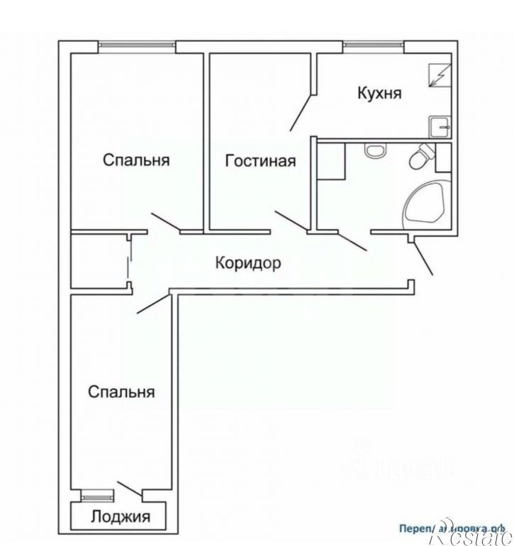3-комн квартира ул Мезенцева, 40,  д. 40