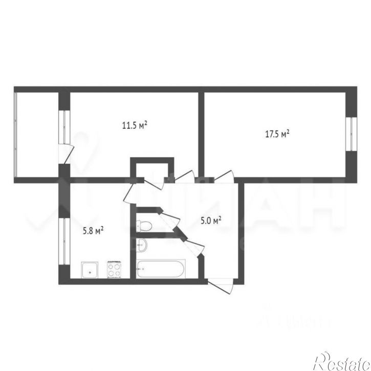 2-комн квартира пр-кт Ленина, 137 А,  д. 137 А,  к. А