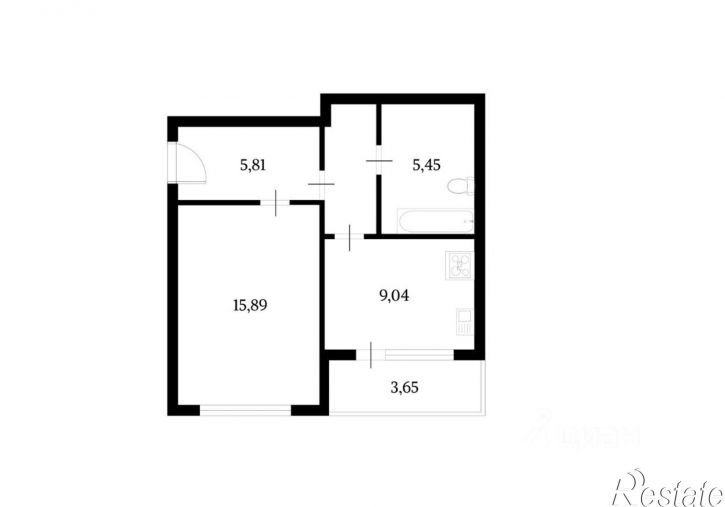 1-комн квартира ул Замочная, 105е,  д. 105е