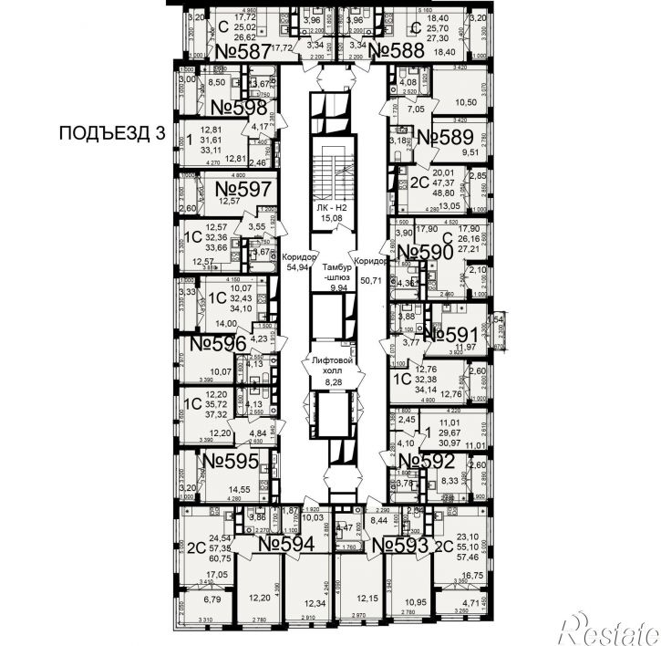 1-комн квартира в новом доме посёлок Горелки, Большая улица, 6/1