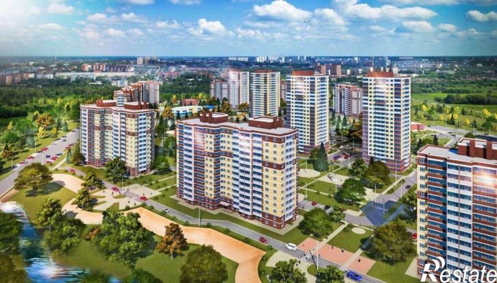 3-комн квартира в новом доме микрорайон Юго-Восточный