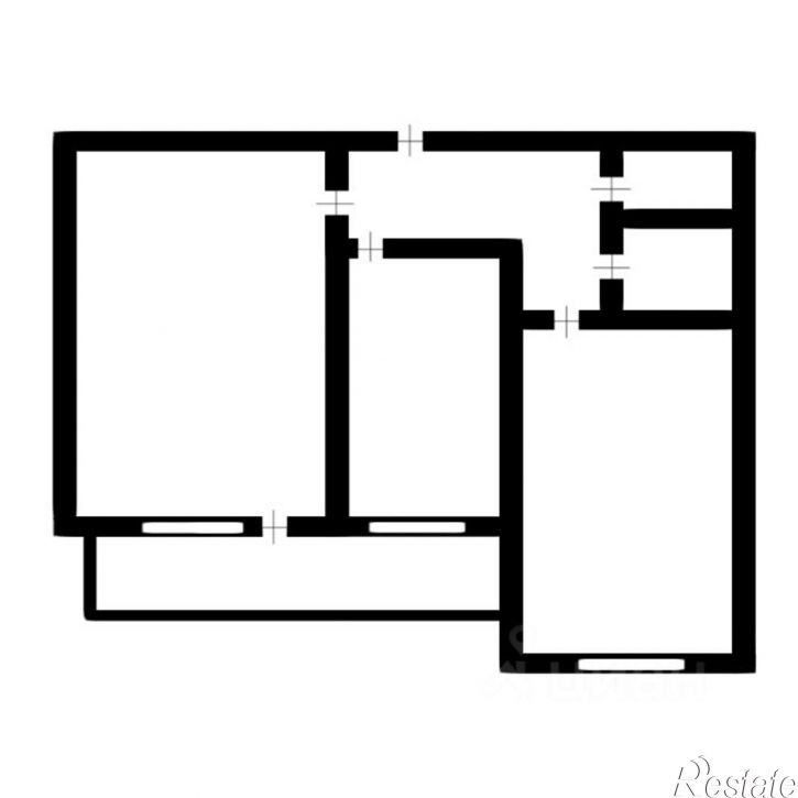 2-комн квартира Калужское шоссе, 7,  д. 7
