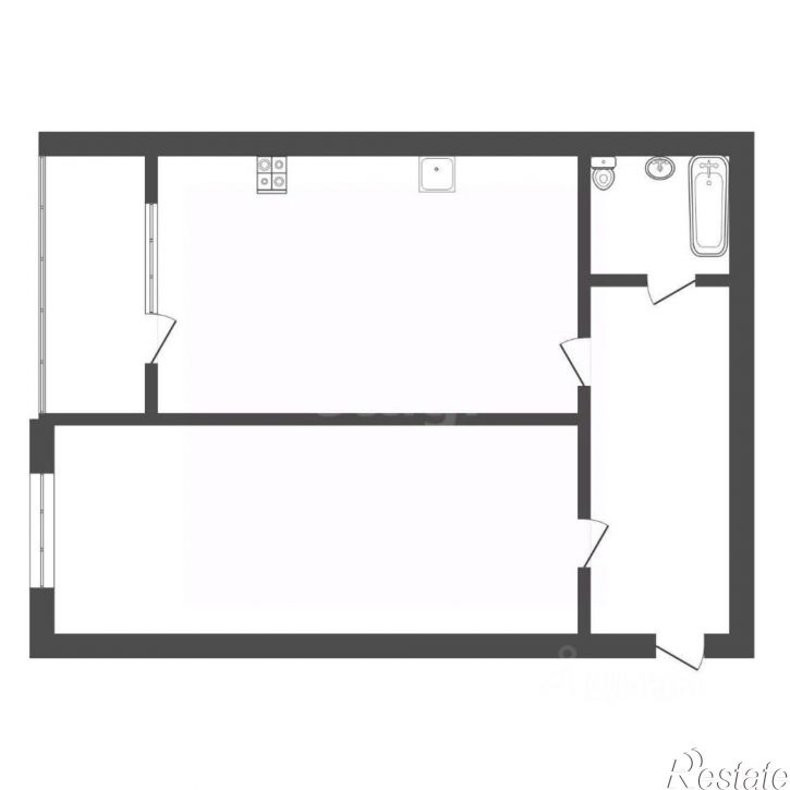 1-комн квартира
