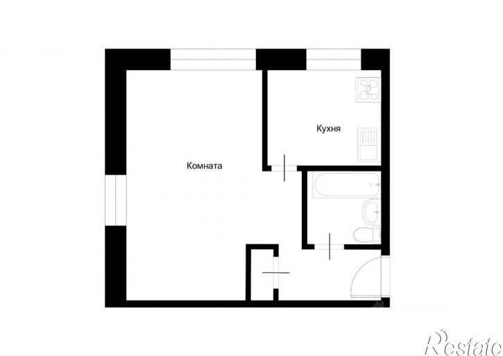 1-комн квартира ул Кутузова, 90,  д. 90