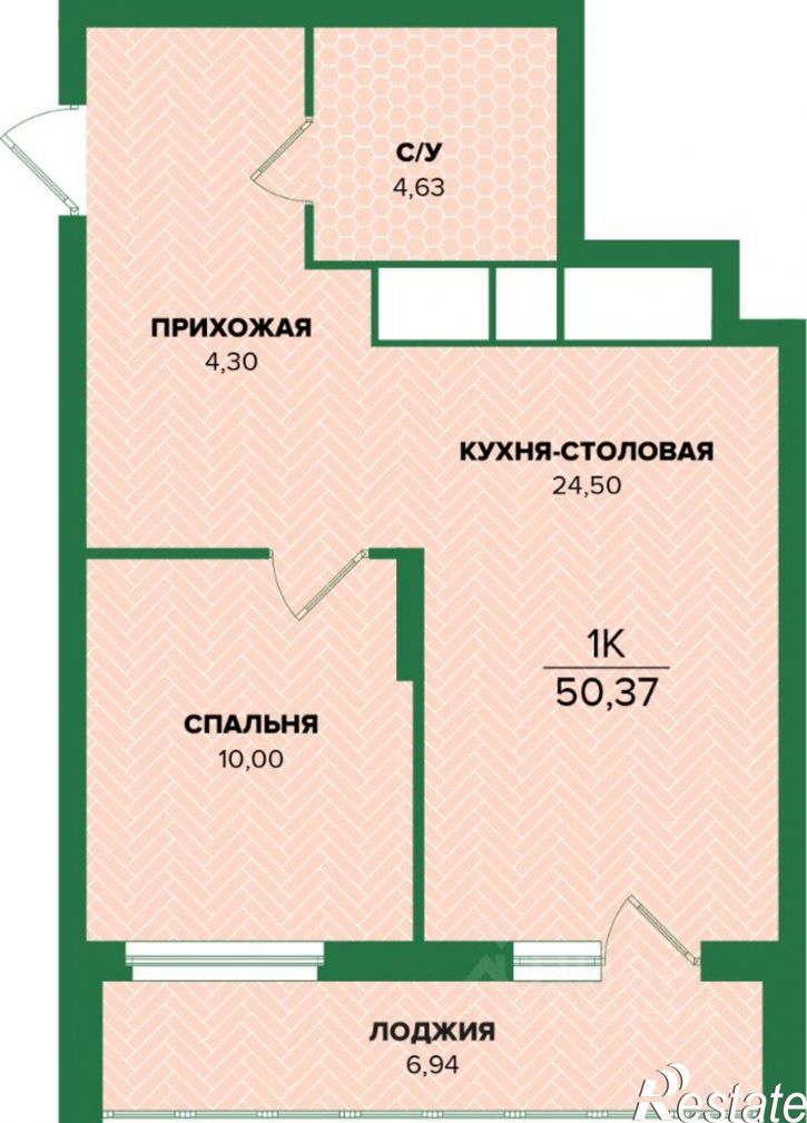 1-комн квартира в новом доме ул Академика Насоновой, 22,  д. 22