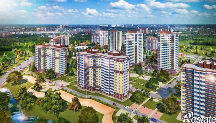 2-комн квартира в новом доме ул Академика Насоновой, 1А,  д. 1А