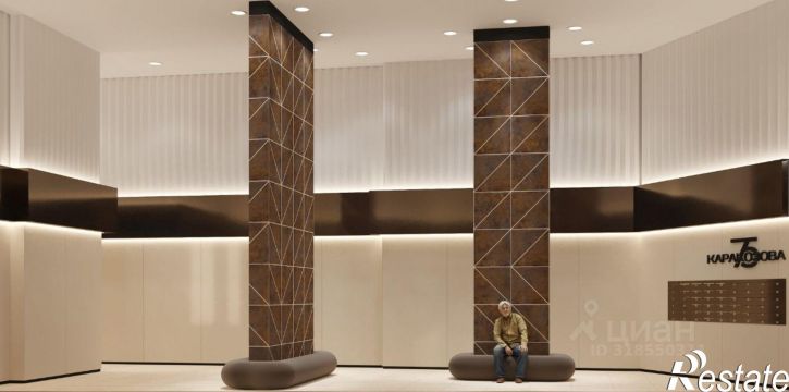 2-комн квартира в новом доме ул Каракозова, 75,  д. 75