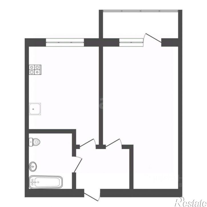 1-комн квартира ул Седова, 16А,  д. 16А