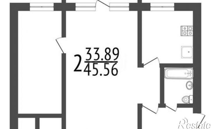 2-комн квартира ул Кутузова, 88а,  д. 88а